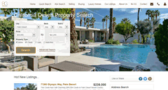 Desktop Screenshot of desert-dreamhomes.com
